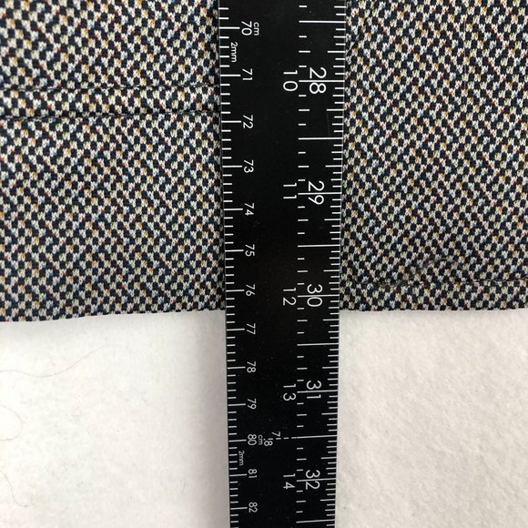 Curlee VTG Men's 38** Blue Grey Single Breasted Two-Button Western Sport Coat - Picture 6 of 12